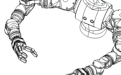 Robotic load distribution design with robotic arm calculations